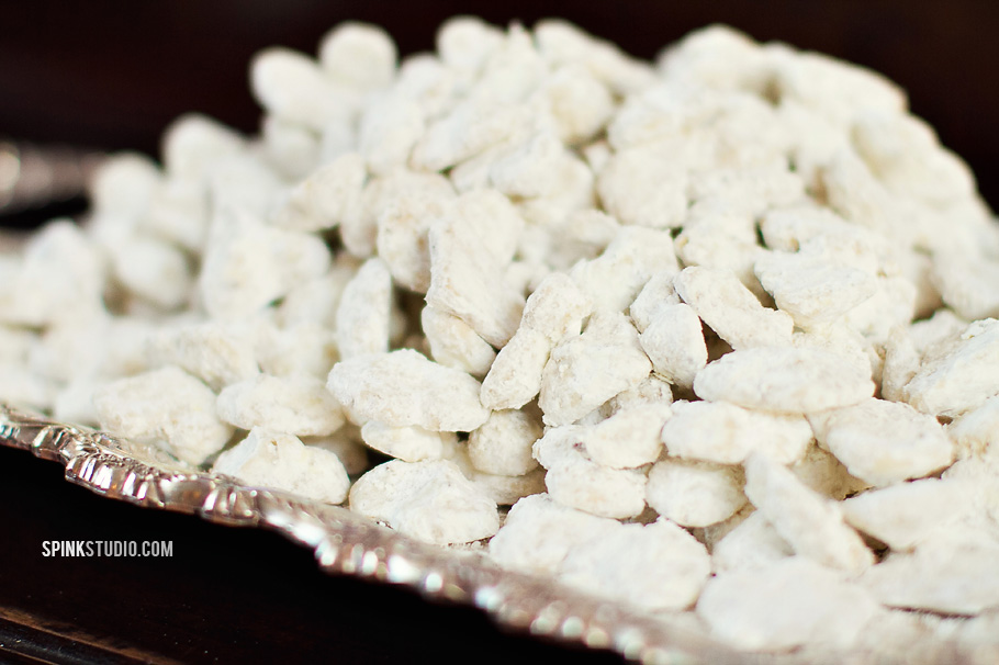 Angie's mom made the traditional Mexican wedding cookie biscochitos