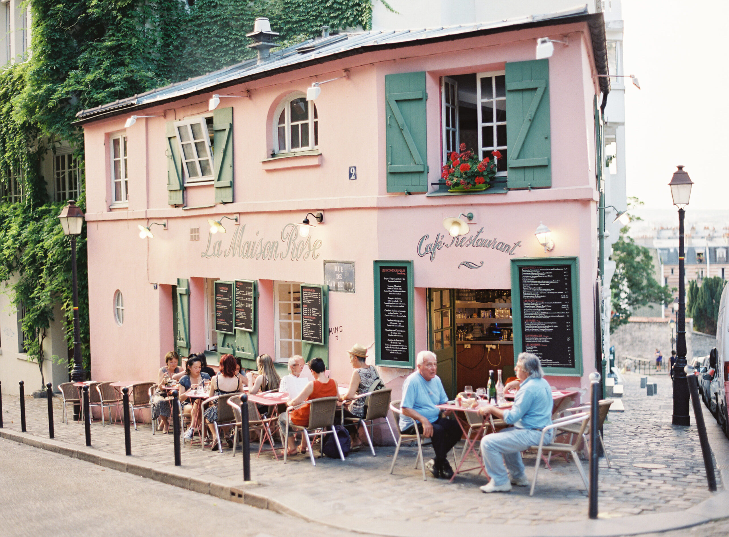 La Maison Rose Montmartre Paris Film Photo Kayla Barker